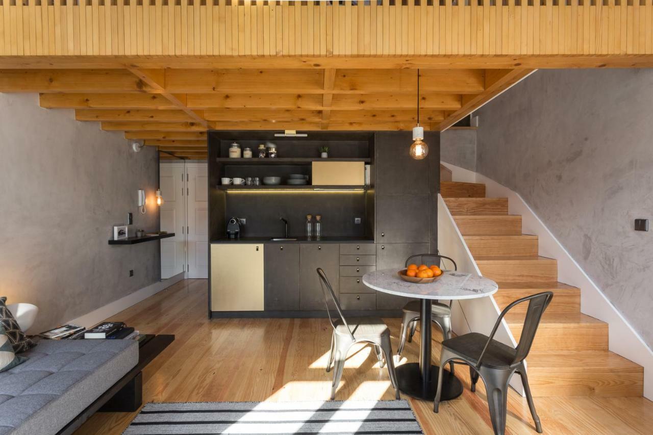 Gold & Grey Loft Almada Lejlighed Porto Eksteriør billede