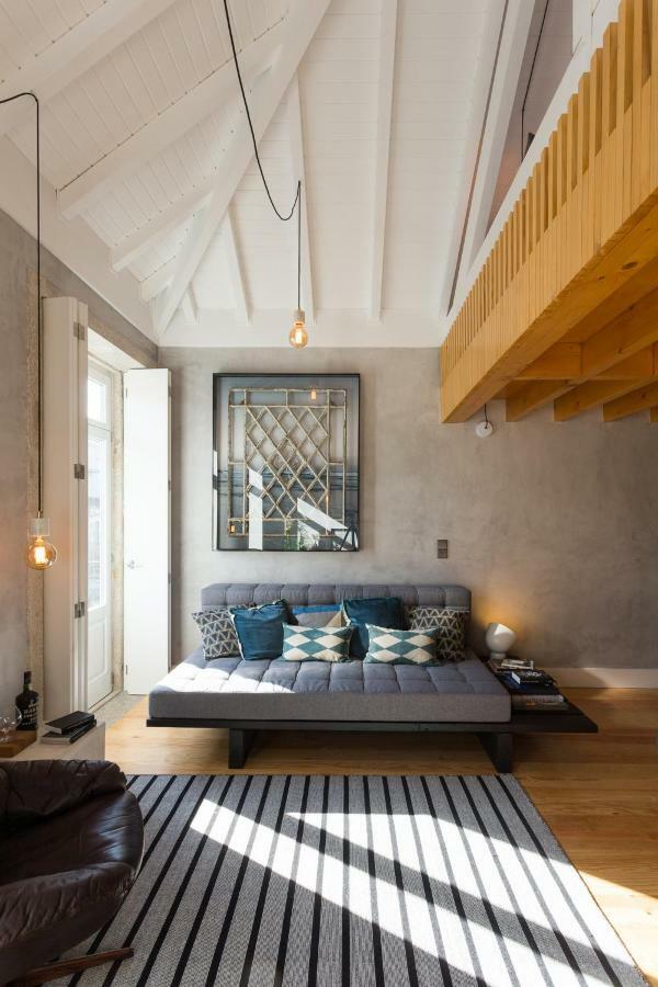Gold & Grey Loft Almada Lejlighed Porto Eksteriør billede