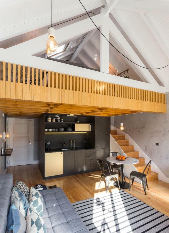 Gold & Grey Loft Almada Lejlighed Porto Eksteriør billede