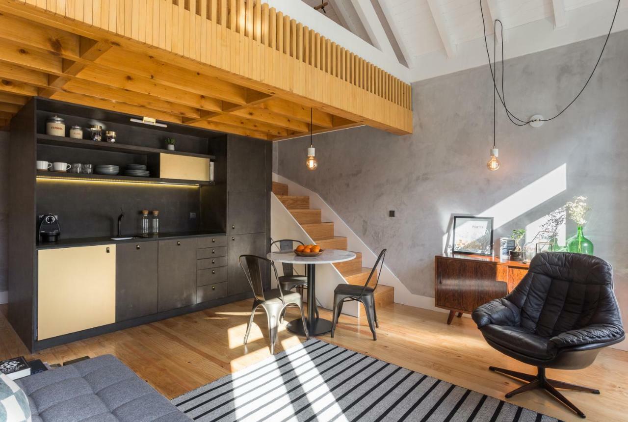 Gold & Grey Loft Almada Lejlighed Porto Eksteriør billede